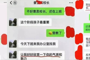 上海美.女妈妈为.儿子入.知名..幼儿园陪校.长.睡觉自诩阿.甘母亲