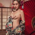 (正妹牆)南半球女王「金瑀恩」化身性感花魁！爆乳身材完美展現，還外加不知火舞特別造型！