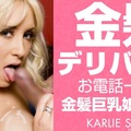 金8天国 3317 カーリー サイモン 金髪デリバリー お電話一本で金髪巨乳娘をお届け！ Karlie Simon /